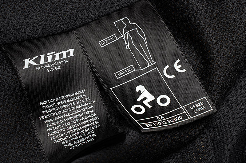 Klim Marrakesh jacket 2023 AA label
